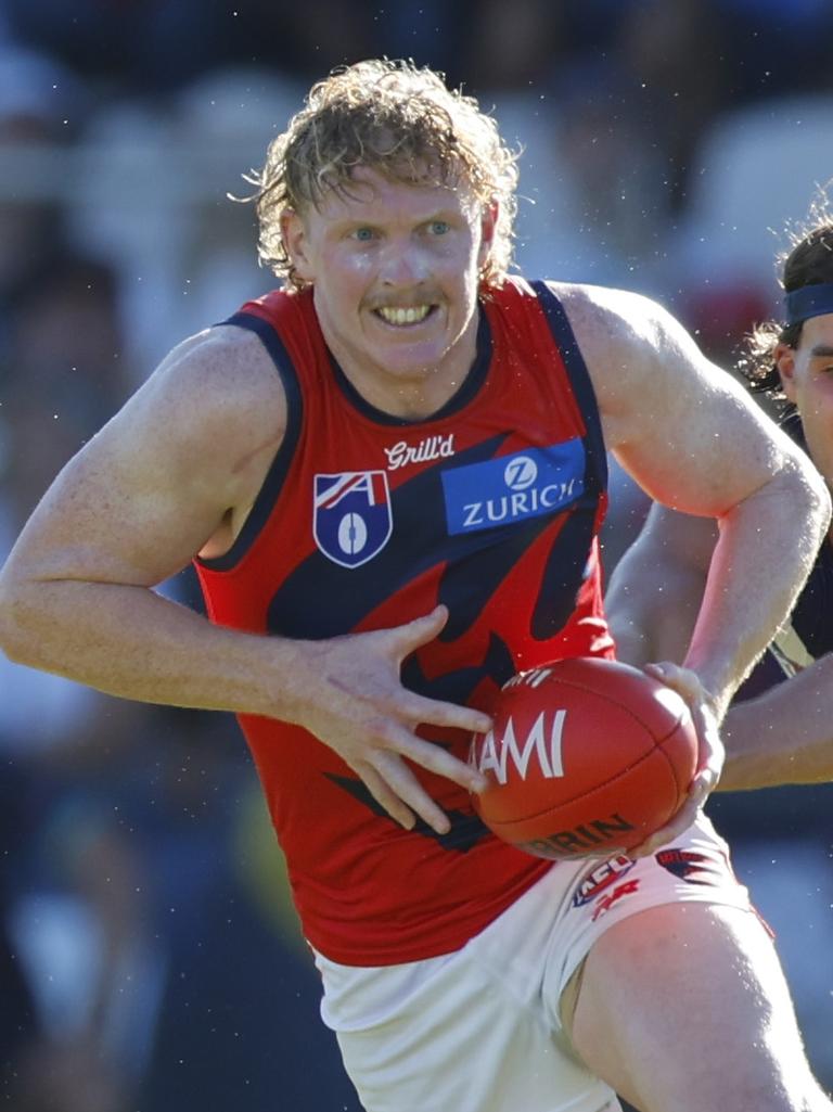 Clayton Oliver was back to his best. Picture: James Worsfold/AFL Photos/via Getty Images.