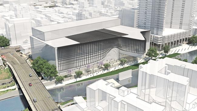 How a new Powerhouse in the Parramatta CBD could look. Picture: Supplied