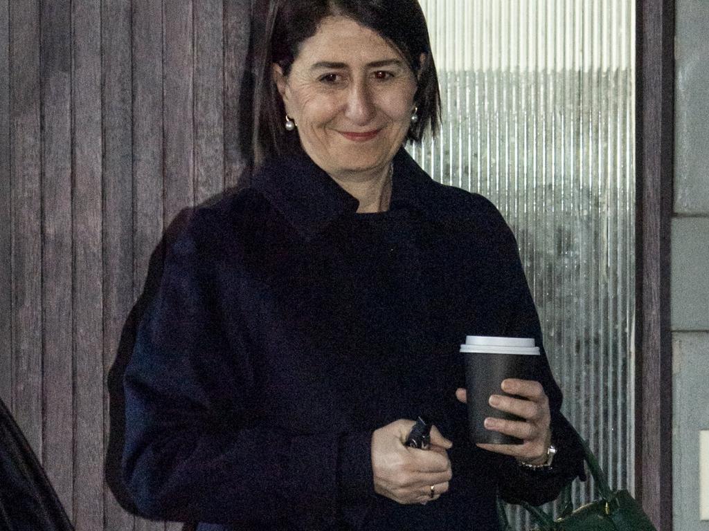 SYDNEY, AUSTRALIA - NCA NewsWire Photos - 29 JUNE, 2023: Former NSW Premier  Gladys Berejiklian pictured as she leaves home in Sydney on the day her ICAC findings are handed down. Picture: NCA NewsWire / Monique Harmer