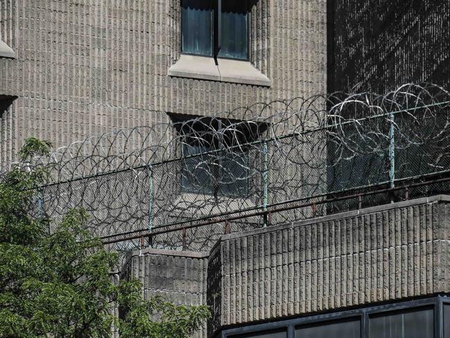 The Metropolitan Correctional Center in New York where financier Jeffrey Epstein died on August 10 while awaiting trial on sex-trafficking charges. Picture: Bebeto Matthews/AP