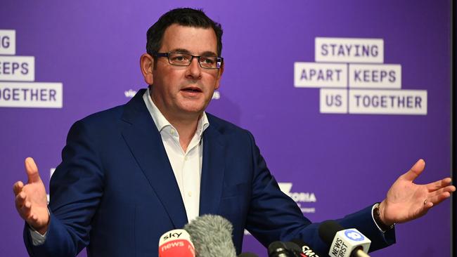 Victorian Premier Daniel Andrews. Picture: Getty Images