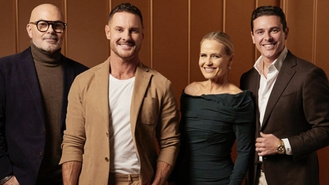 The Block judges Neale Whitaker, Darren Palmer, Shaynna Blaze and Marty Fox.