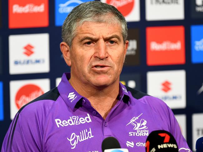 The Broncos are targeting Melbourne Storm football boss Frank Ponissi. Picture: Josh Chadwick/Getty Images