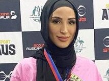 Tina Rahimi is making waves in women's boxing, and she's only just getting started. Picture: Instagram/@tinarahimii_