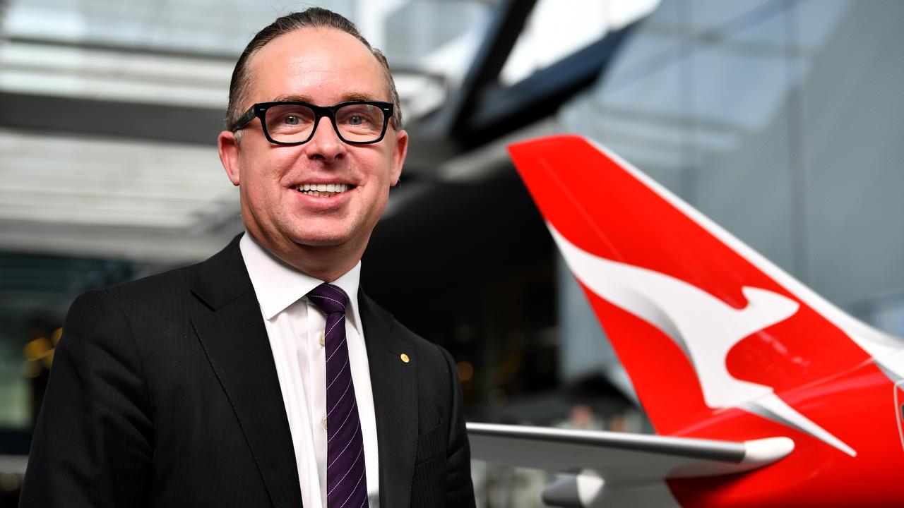 Alan Joyce has even bigger plans for the Flying Kangaroo. Picture: AAP/Joel Carrett