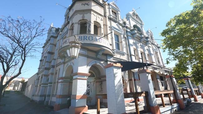 An exterior view of the Broadway Hotel in Woolloongabba last year. File picture