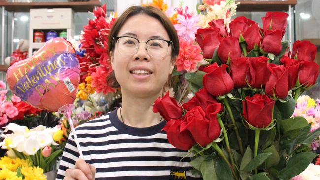 Alice Springs Phone a Flower owner Liza Jiang. Picture: Gera Kazakov