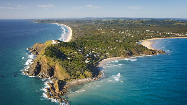 Byron Bay headland. Picture: Getty Images.