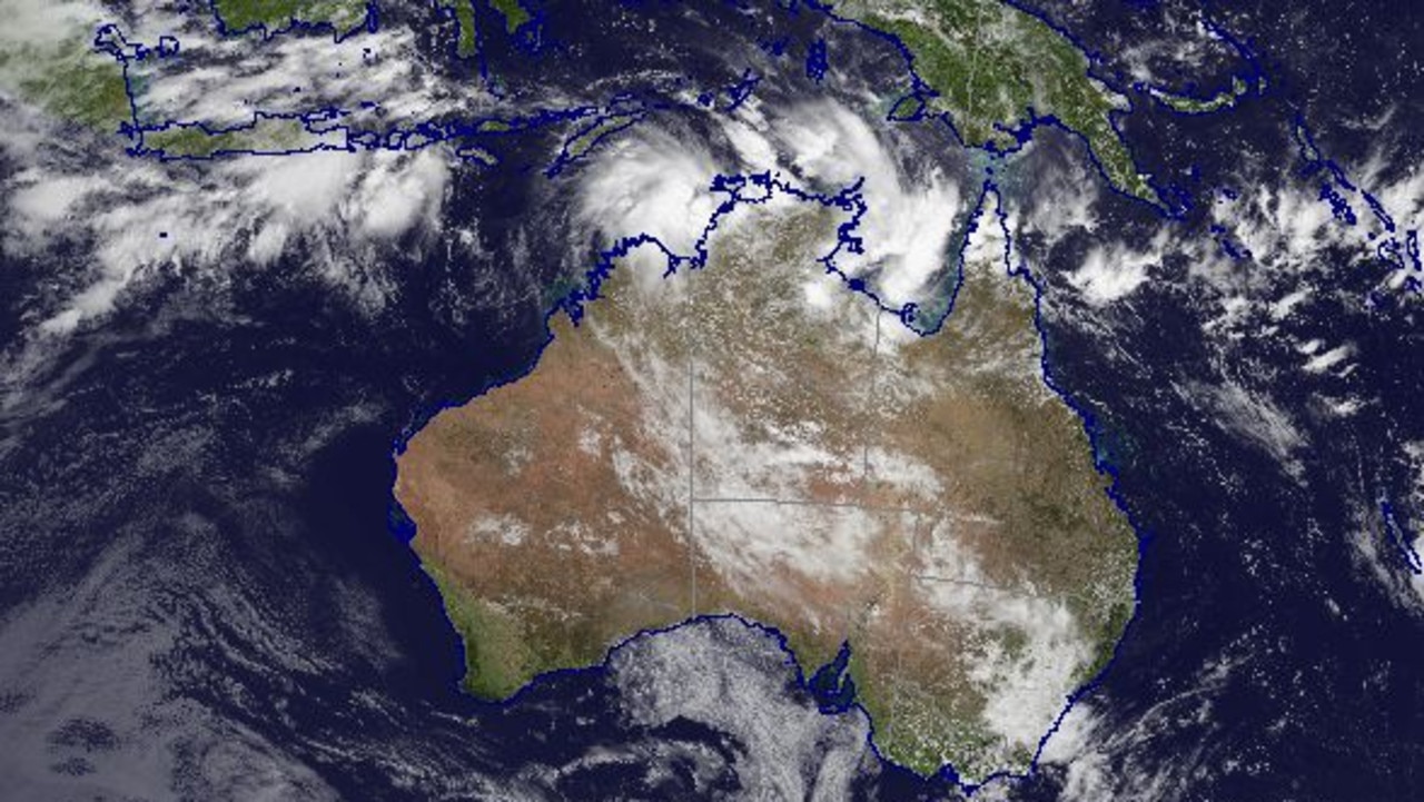 Forecasters are expecting mainland Australia’s first cyclone of the season to impact Western Australia, and the Northern Territory as a tropical low in the Timor Sea intensifies and heads for the coast.