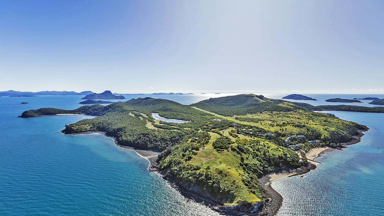 Lindeman Island on the Great Barrier Reef.