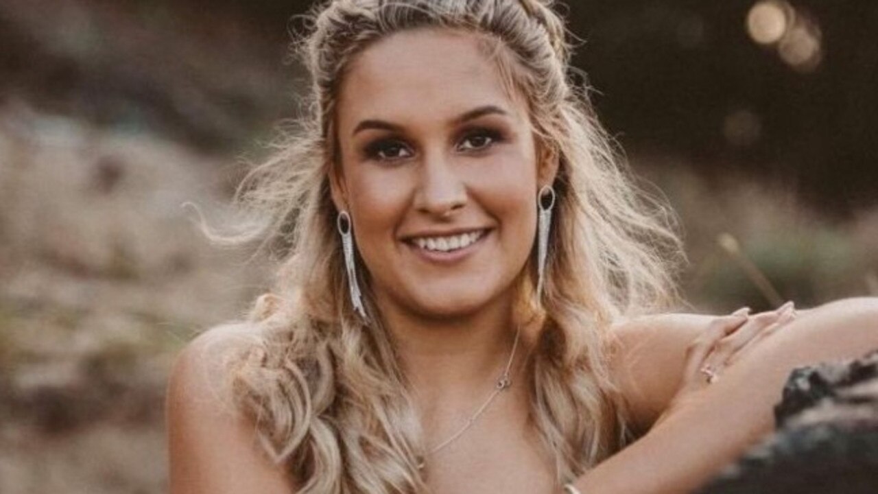 Jess Allen, 21, is in a Brisbane hospital after she collapsed and her heart stopped while she was running water in a senior men's rugby game in Gladstone at the weekend.