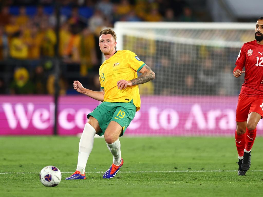 The ‘unique’ Harry Souttar will be tough to replace for the Socceroos. Picture: Chris Hyde/Getty Images