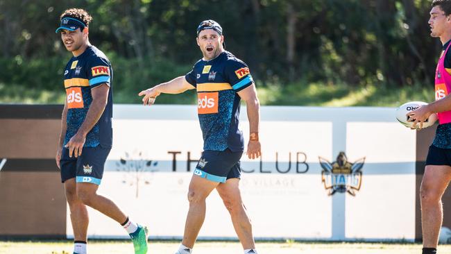 Michael Gordon at training. Picture: Gold Coast Titans