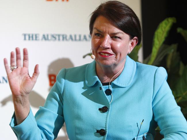 Australian Bankers' Association CEO Anna Bligh has welcomed the penalties. Picture: AAP/Daniel Munoz