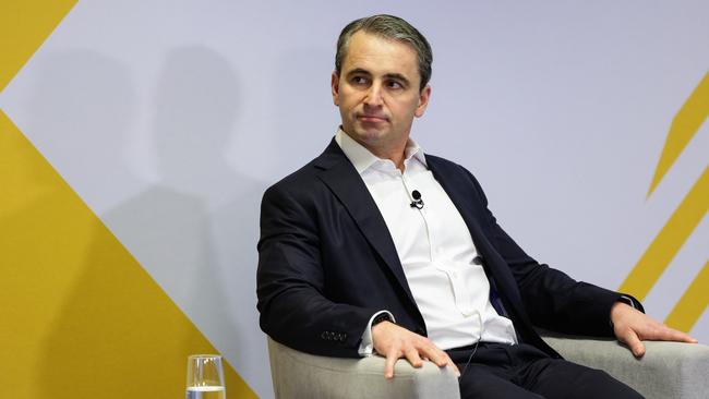 Commonwealth Bank CEO Matt Comyn said about 154,000 CBA customers had deferred mortgages during the pandemic. Picture: NCA/ NewsWire Gaye Gerard.