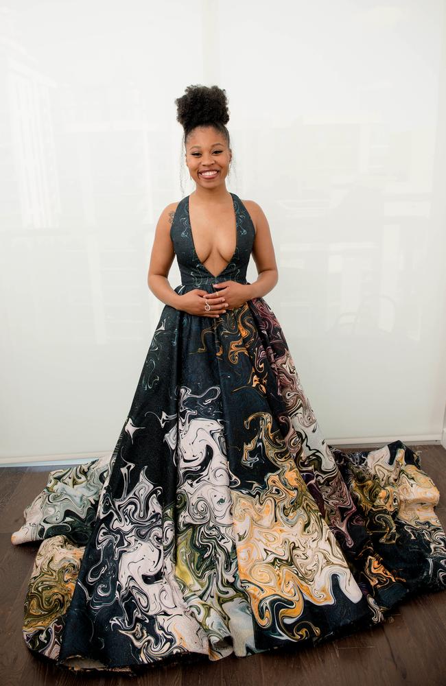 Dominique Fishback was nominated for best actress in a supporting role for Judas and the Black Messiah. Picture: Marcus Ingram/Getty Images for ABA