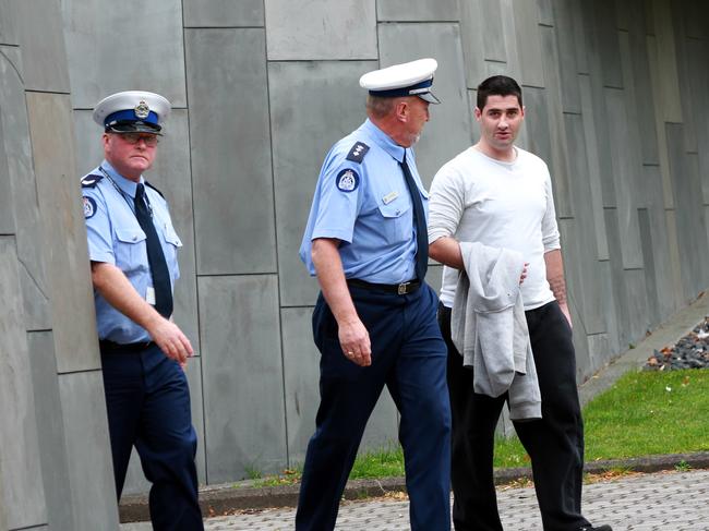 Clarendon Vale murderer Garry Thomas William Petersen outside the Supreme Court of Tasmania in 2011.