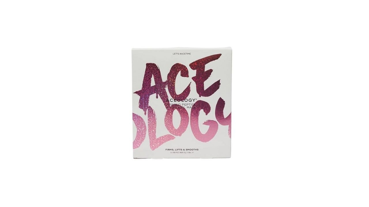 Aceology Firming Peptide Hydrogel Mask. Picture: THE ICONIC.