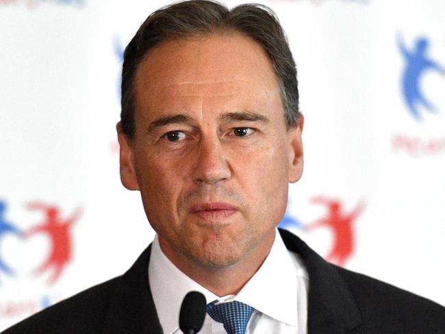 Minister for Health Greg Hunt. Picture: AAP