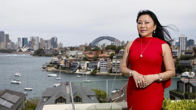 Monika Tu is in China meeting potential buyers of Aussie property. Picture: Hollie Adams