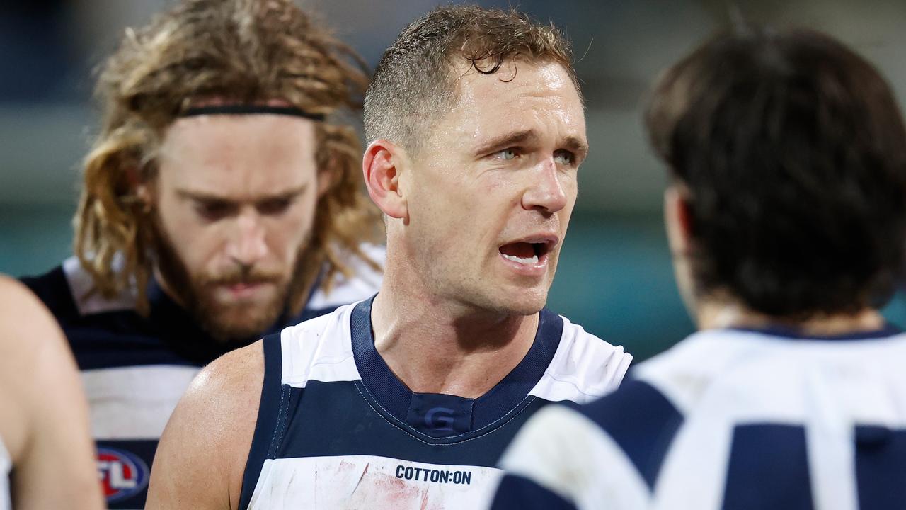 Joel Selwood avoided suspensionfor what Fox Footy’s David King described as non-football-related acts.