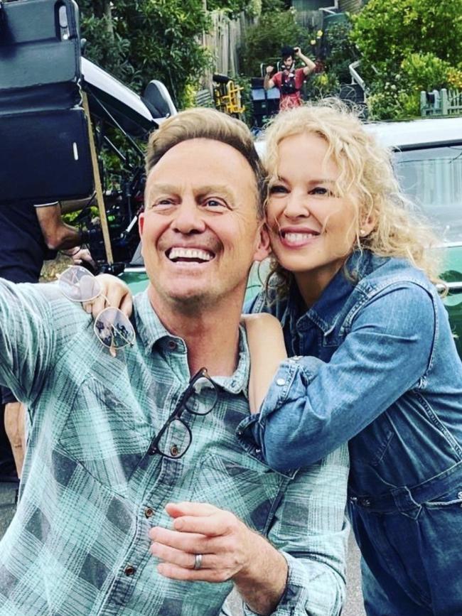 Jason Donovan and Kylie Minogue reprised their roles as Scott and Charlene.