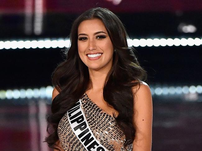 Miss Philippines 2017 Rachel Peters is named a top 16 finalist during the 2017 Miss Universe Pageant. Picture: Getty