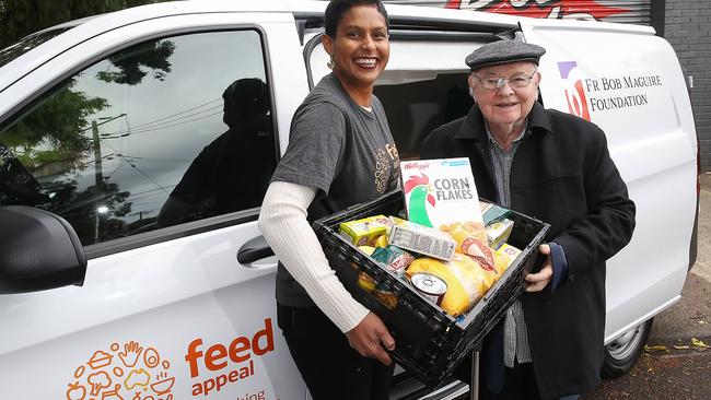 The food vans across Australia help to deliver the food to those who need it most.