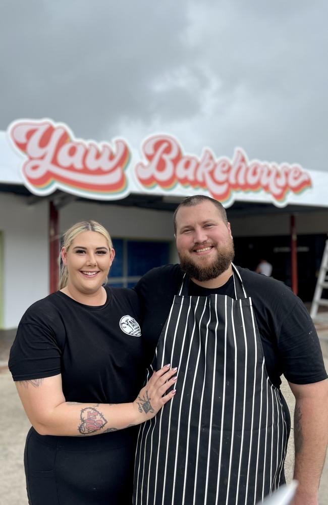 Billy and Brandan Tranberg are expanding their successful Mackay cafe with a new venture, the YAW Bakehouse. Photo: Zoe Devenport