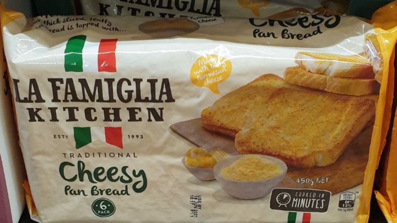 The cheesy pan bread had sold out at many stores. Picture: Supplied