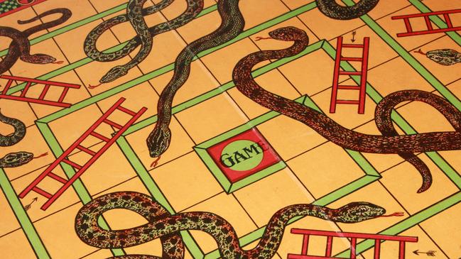 According to legend, Snakes and Ladders was invented by the Indian saint Dnyaneshwar.