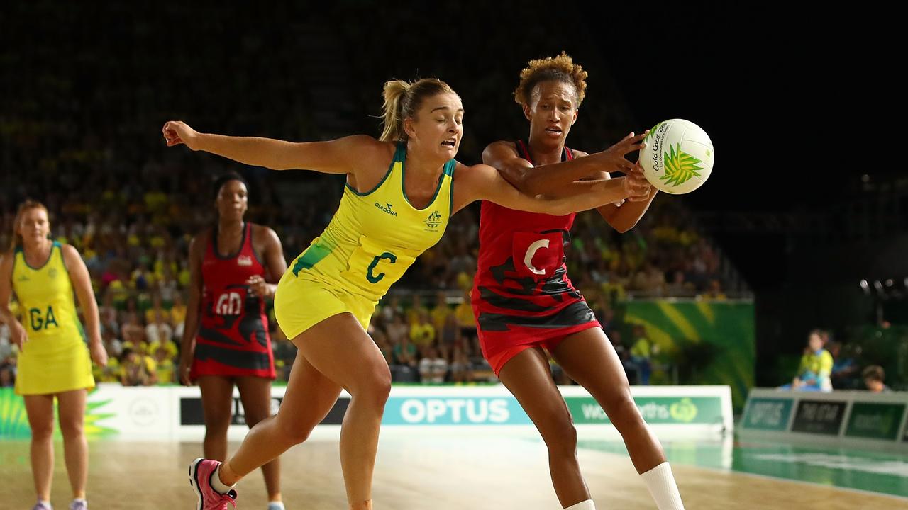 The Diamonds’ series against England is likely to go ahead, helping Australia hone its preparations for the Commonwealth Games, where the Roses will defend the title they won on the Gold Coast in 2018. Photo: Getty Images