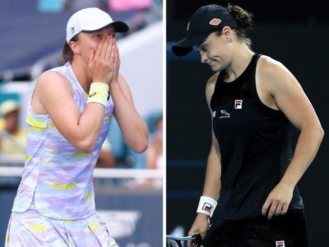 Ash Barty's bombshell had a huge impact on Iga Swiatek.