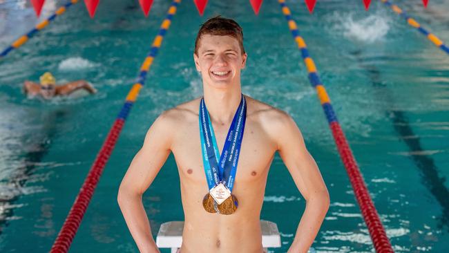 Top ranking Gold Coast All Saints Anglican School graduate, Tom Hauck who is also a future Olympian.