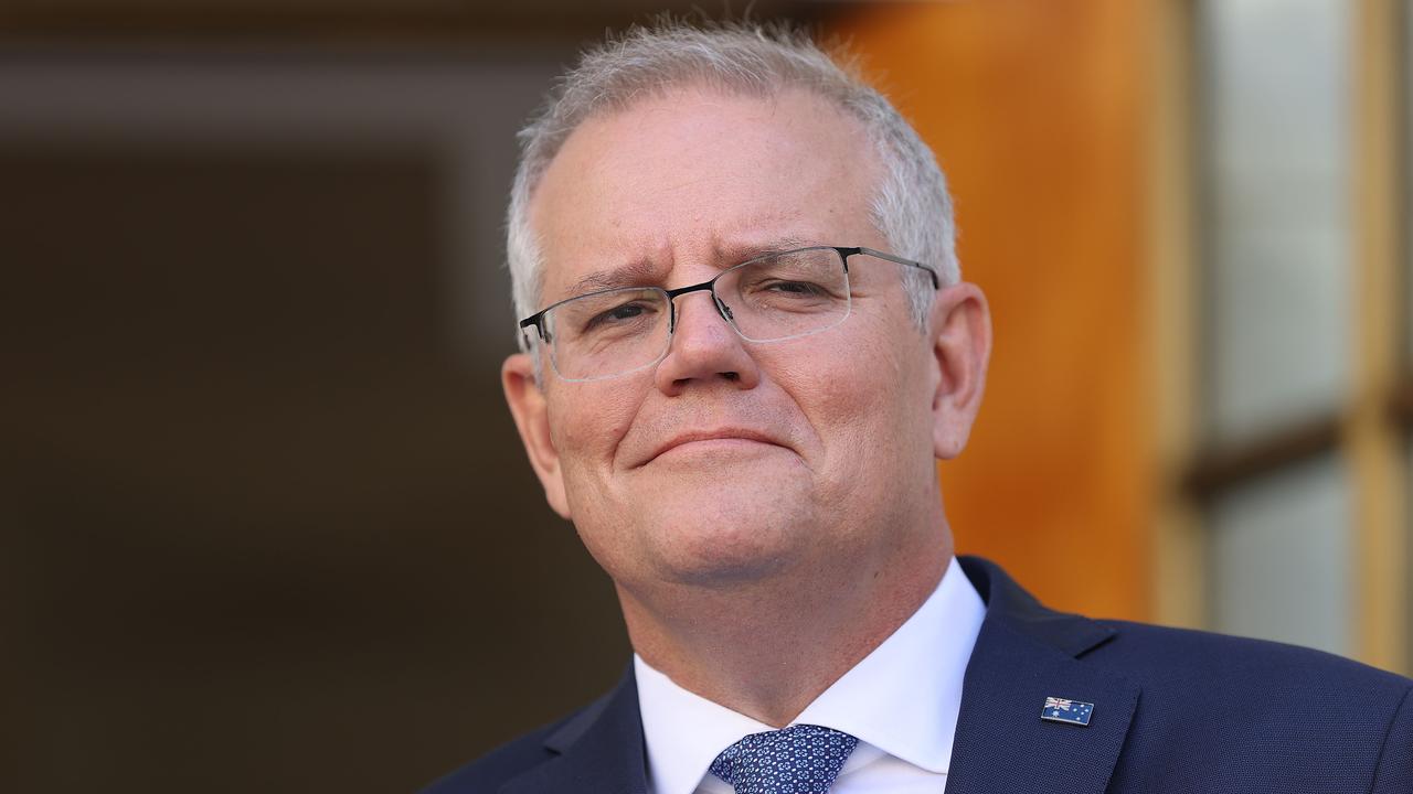 Prime Minister Scott Morrison wants to keep staff working where possible. Picture: NCA NewsWire / Gary Ramage