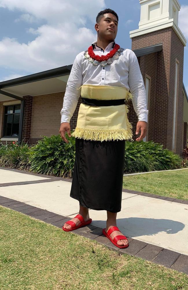 Josiah Pahulu attending his church.