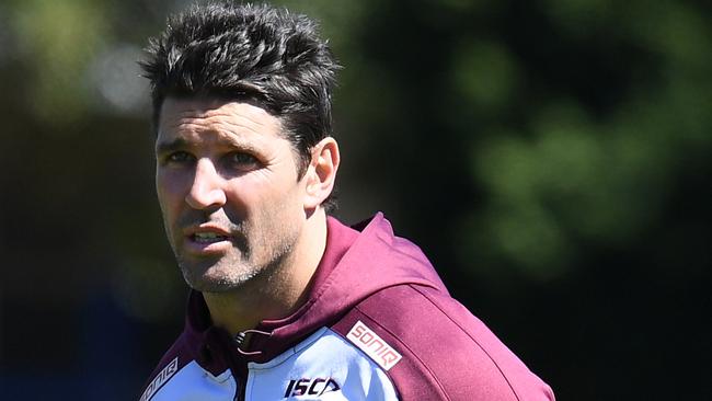 Manly coach Trent Barrett. Photo: AAP