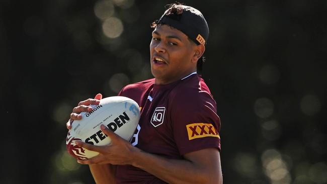 The Blues will target Maroons rookie Selwyn Cobbo. Picture: Zak Simmonds