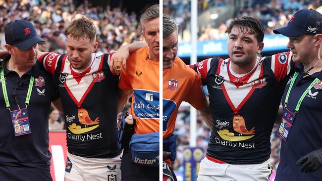 The Roosters head into another finals series with several stars out injured. Picture: NRL Photos