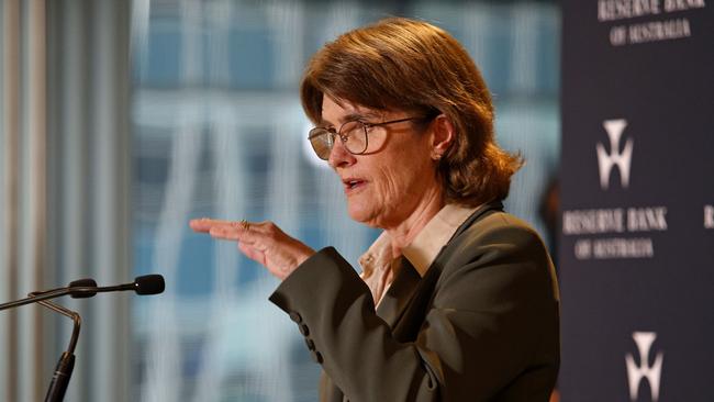 Reserve Bank governor Michele Bullock. Picture: NewsWire / John Appleyard.