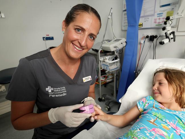 21/1/2023Alecka Miles from Perth is the first paramedic in Australia to be employed in a GP practice, she currently works at the Dianella Family Medical Centre.pic Colin Murty