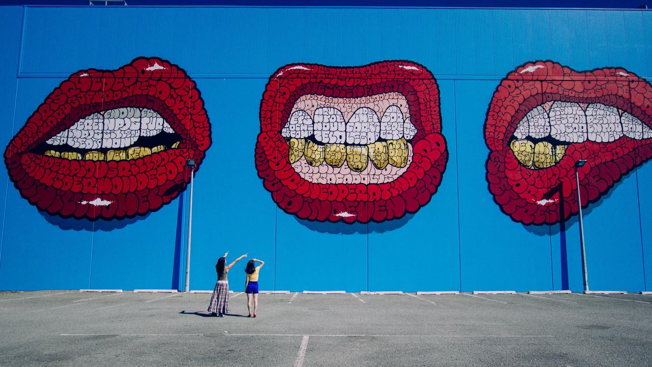 Many street artworks and murals emerged in Christchurch post earthquakes – some commissioned and others not. Picture: ChristchurchNZ