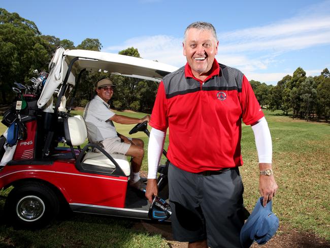 Ray Hadley is raring to go. Picture: Peter Kelly