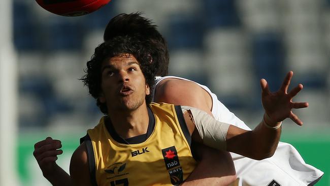 Claremont's Sam Petrevski-Seton is a chance to go No.1 in the AFL draft.