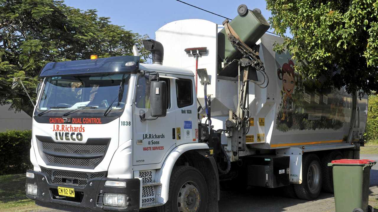 JR Richards & Sons garbage truck generic. Picture: Bill North