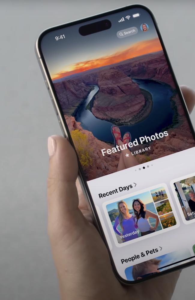 The new-look Photos uses Apple Intelligence to select your best photos and videos.