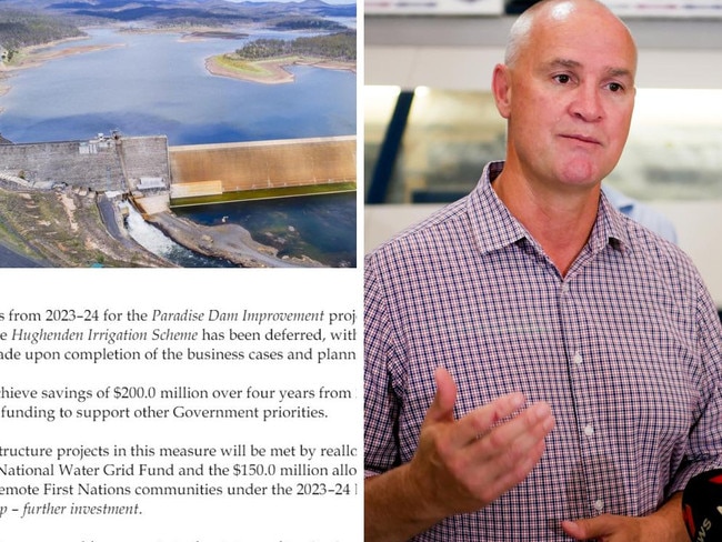 $600m promise: State vows dam plans still on after shock budget ‘deferral’