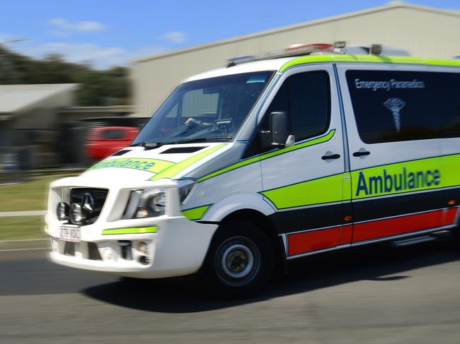 Paramedics have responded to a truck rollover on the Bruce Highway.