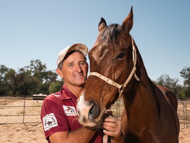 Bush marvel wins a record 52nd race for trainer Bevan 'Billy" Johnson with his daughter Dakota Graham riding at Mount Isa. , , , Picture: Racing Queensland