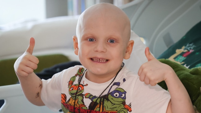 I kicked cancer's arse! Kobi Dole, 5, conquers stage four cancer